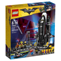 Cuando su montura interplanetaria habitual no está disponible para librar batallas fuera del planeta tierra, Batman cuenta con el Bati-transborador espacial, para niños de 8-14 años con 643 piezas.
