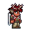 I like the ugly sweater and reindeer antlers. They go so well together.